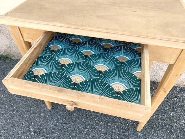 Small desk or side table with drawer