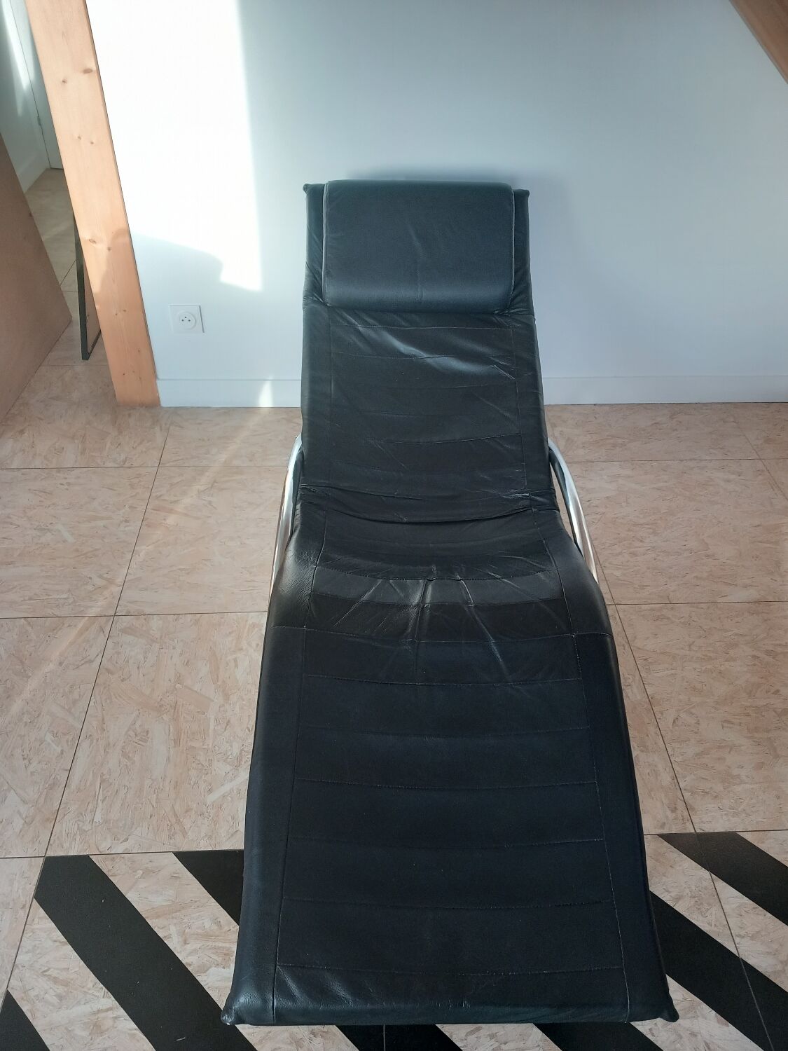 Chaise longue année 80