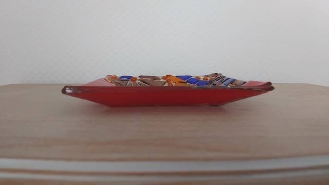 Vide poche verre de Murano.