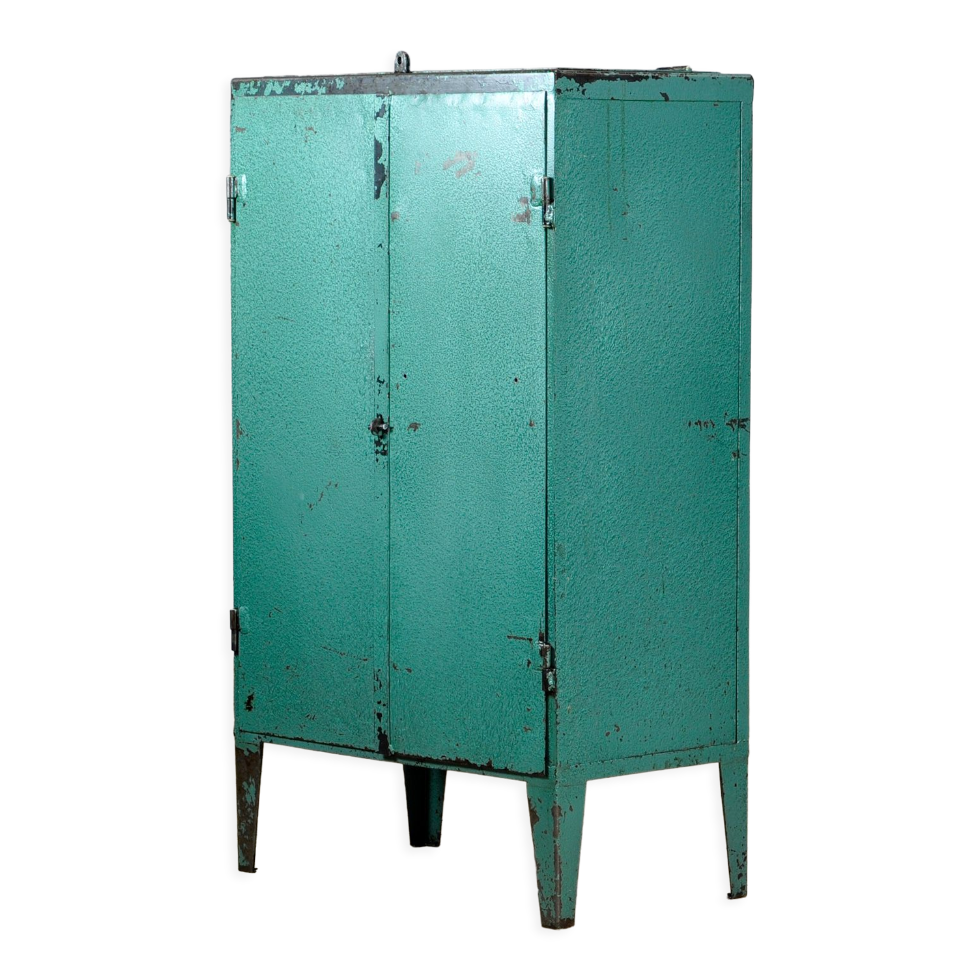 Industrial iron cabinet, 1960s