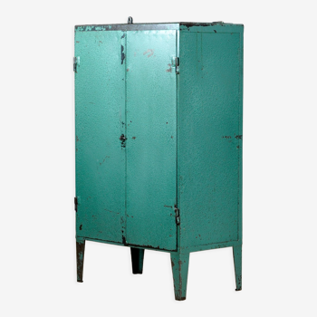 Industrial iron cabinet, 1960s