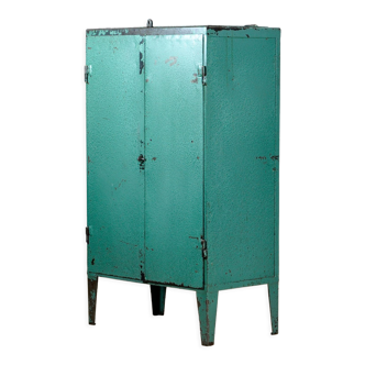 Industrial iron cabinet, 1960s