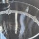 6 verres à eau en cristal léger soufflé, taillé et guilloché