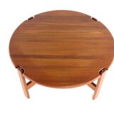 Niels Bach solid teak coffee table - danish design mid century modern