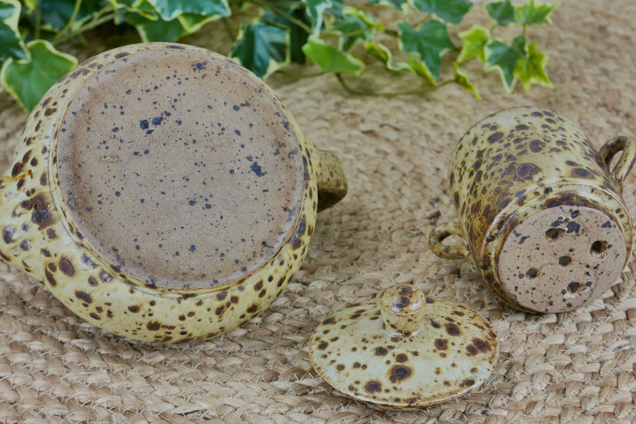 stoneware teapot from the 1960s