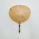 Uchiwa III bamboo wall lamp by Ingo Maurer for Design M