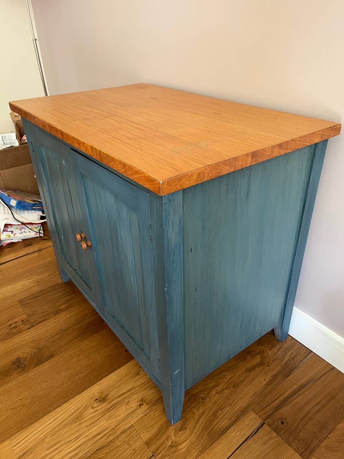 Small Parisian buffet vintage jam cabinet