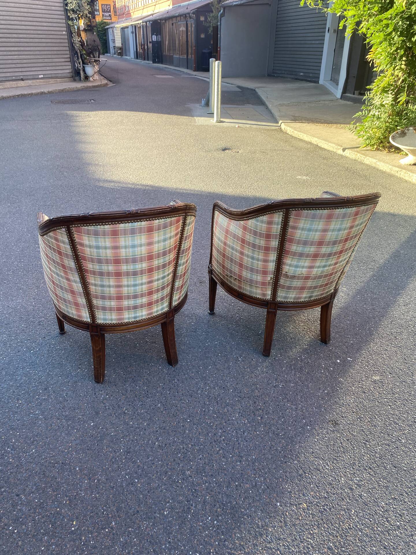 Pairs of armchairs