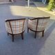 Pairs of armchairs