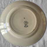 Saint Amand ironstone plate