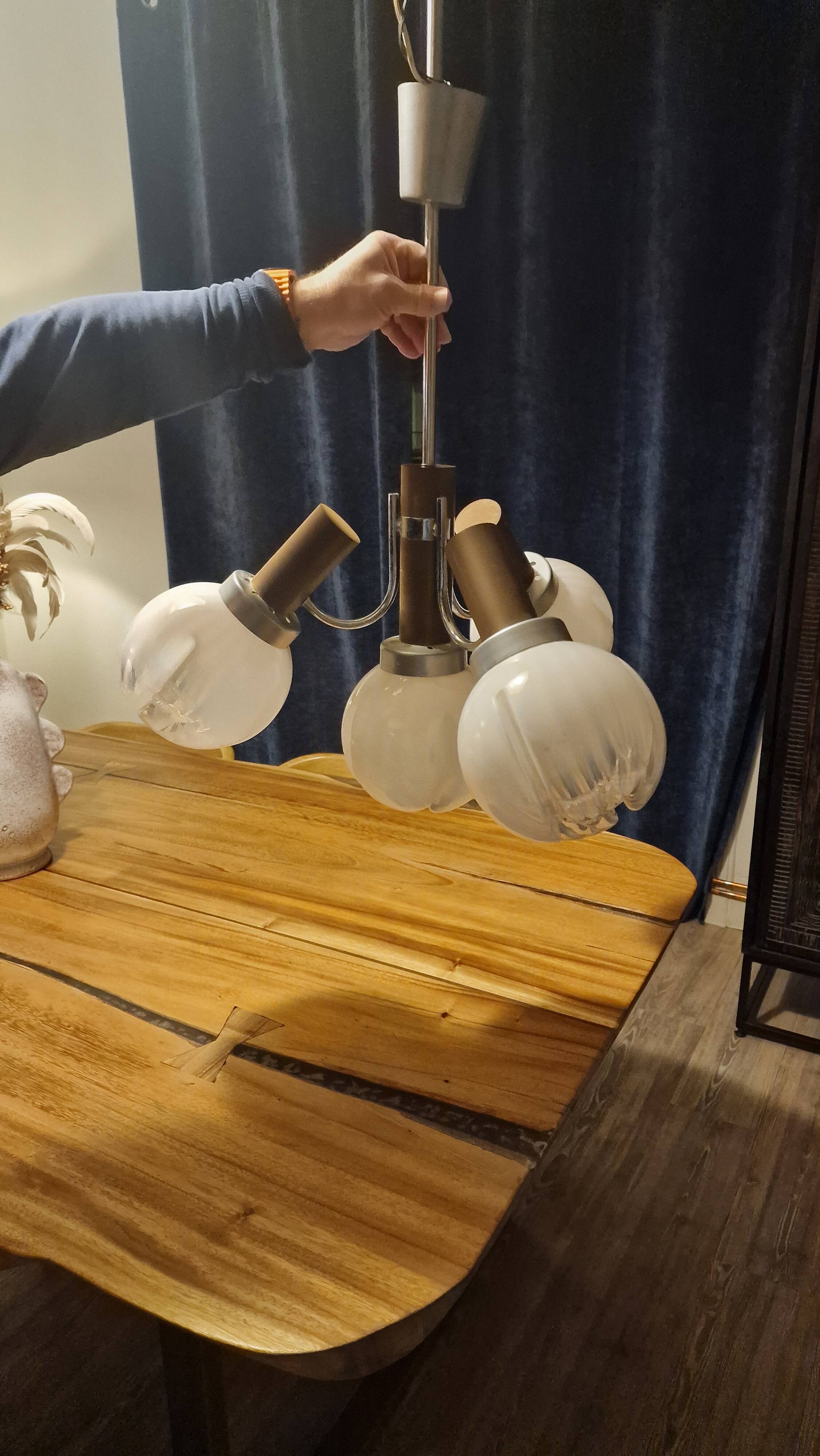 Lustre style Mazzega Murano