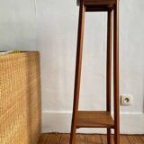 Antique wooden high stool (pedestal table) (1910-1930)