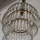 Lustre vintage entièrement en cristal