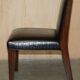 Chaises d'appoint Ralph Lauren Metropolis cuir patiné crocodile