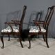 Pair of Chippendale Mahogany Armchairs, England - Early 20th Century