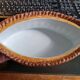 Painted terracotta terrine