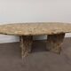 Vintage coffee table in reconstituted stone
