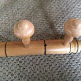 Bamboo coat rack