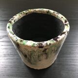 Cracked flowerpot