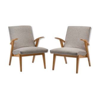 Pair of type 300-123 Puchały armchairs