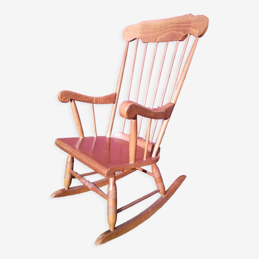 Rocking chair vintage Stol Kamnik 1960 | Selency