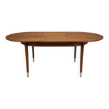 Scandinavian extendable teak table from the 1960s (butterfly extension)