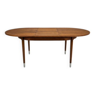 Scandinavian extendable teak table from the 1960s (butterfly extension)
