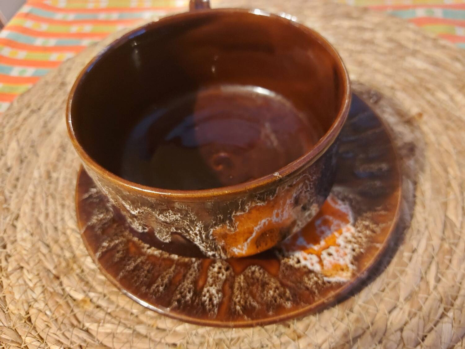 Vallauris cup with saucer