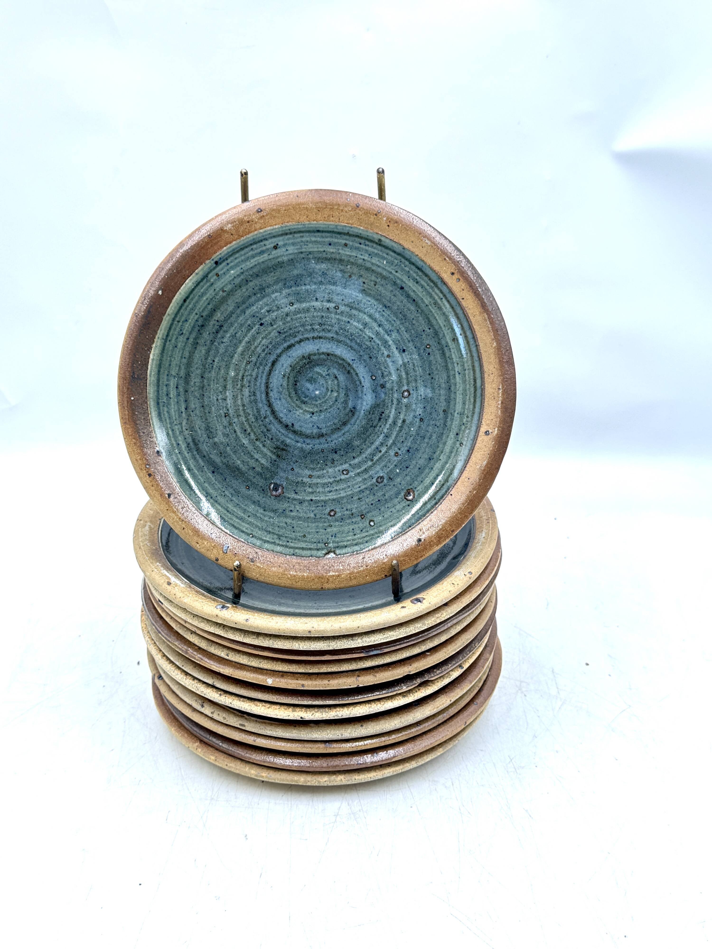12 plates by Piere Digan at the post
