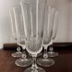 6 champagne flutes