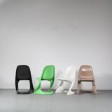 Chaise blanche « Casalino » des années 2000 par Alexander Begge pour Casala, Allemagne – Grand stock !