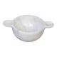 Gabriella – Bol en marbre blanc naturel avec poignées | L 32 cm L 20 cm H 10 cm