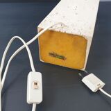 Pied de lampe LUM en travertin 1970