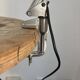Vintage 1970 Lival P12 architect lamp Finland red steel - 65 cm