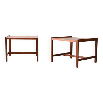 Tables d'appoint en teck suédois