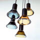 Crystal ceiling fixture by flavio poli for seguso vetri d'arte italy