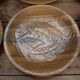 Six vintage ceramic fish plates Chantilly