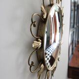 Vintage convex sun mirror Deknudt