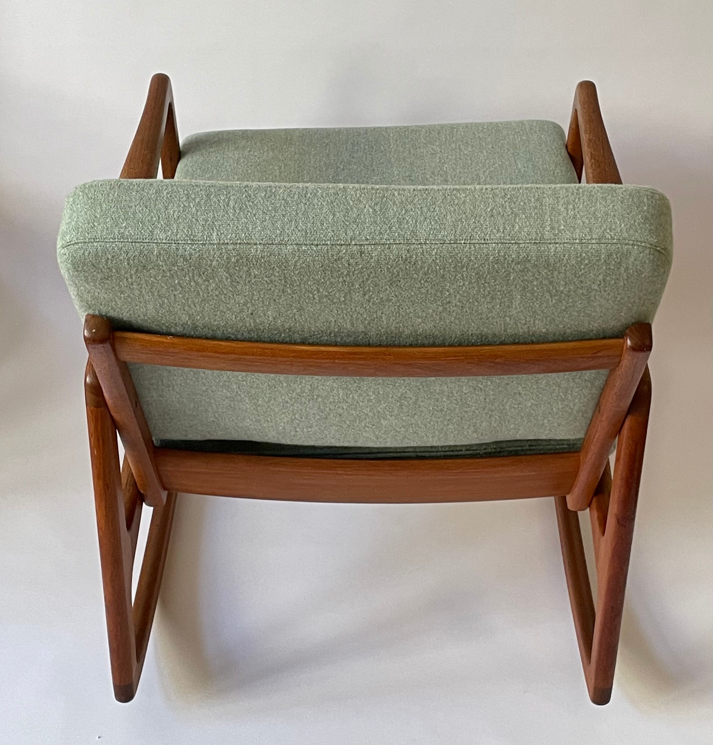 Teak rocking chair by Ole Wanscher, Denmark, 1960s