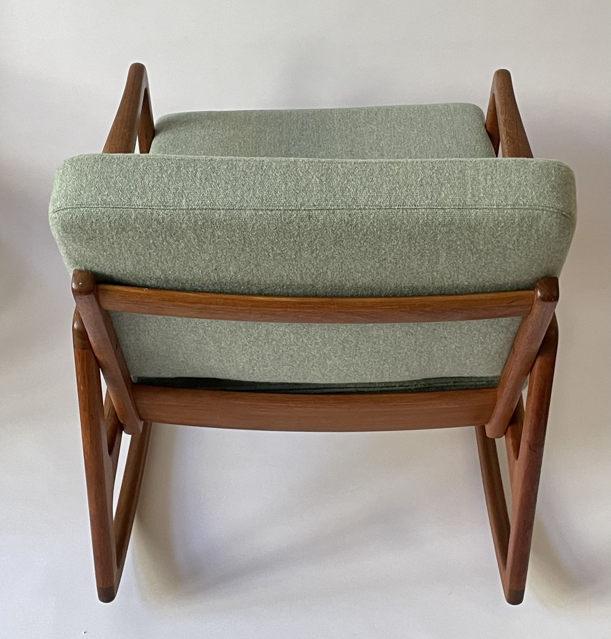 Rocking-chair en teck par Ole Wanscher Danemark Années 1960