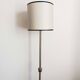 Tripod floor lamp brass circa 1950