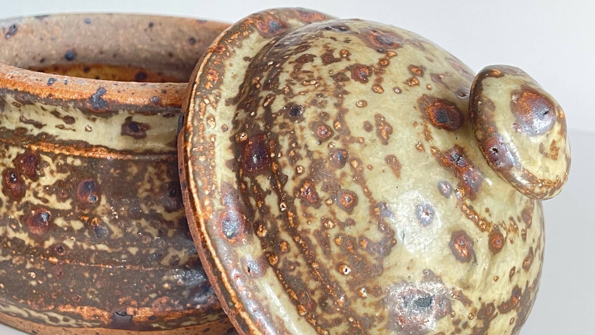 Vintage PYRITE Stoneware POT