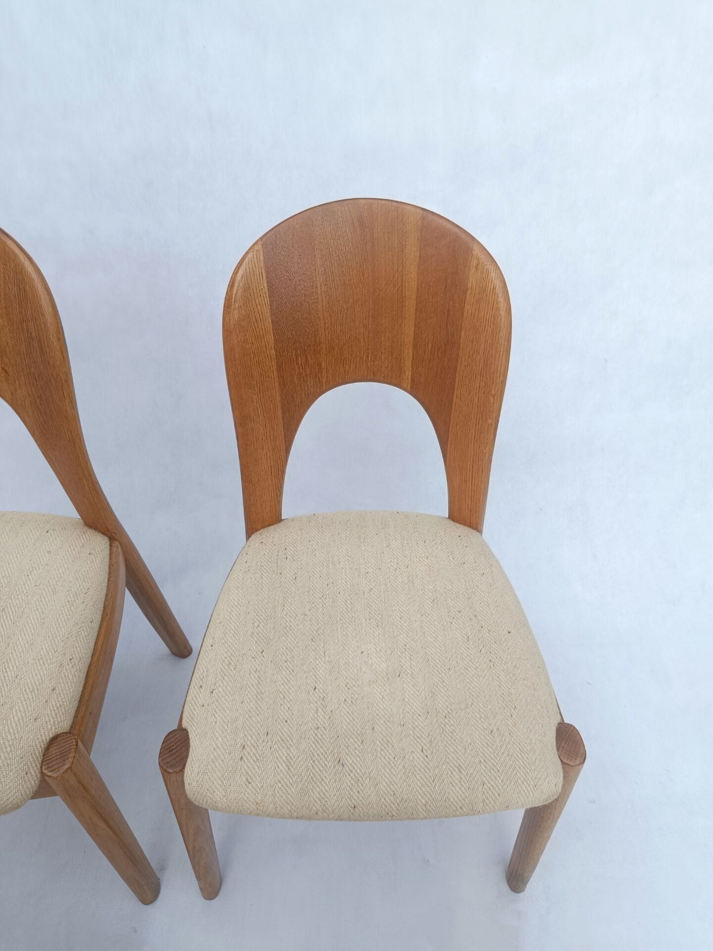 Morten Dining Chairs by attributed to Niels Koefoed, Set of 4
