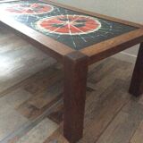 Juliette Belarti ceramic coffee table signed from the 70s