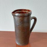 Vintage stoneware pitcher