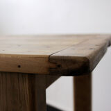 Table de ferme en bois ancienne