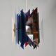 Tivoli Pendant Lamp by Simon Henningsen for Lyfa. Denmark 1962 (blk)