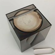 Vintage ice bucket design by Cini & Nils Milan in plexiglass, Italy, 1980s.