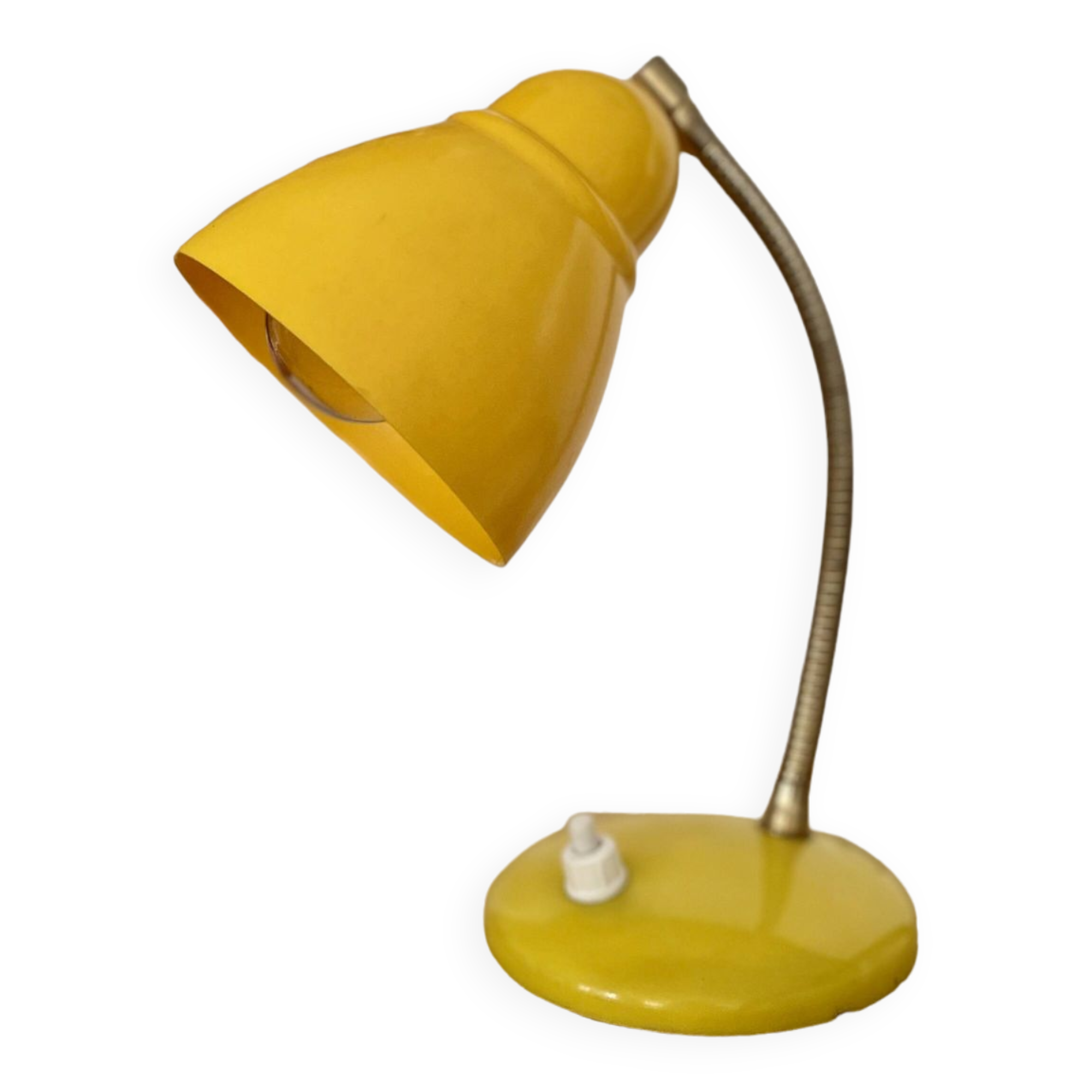 Vintage casserole lamp