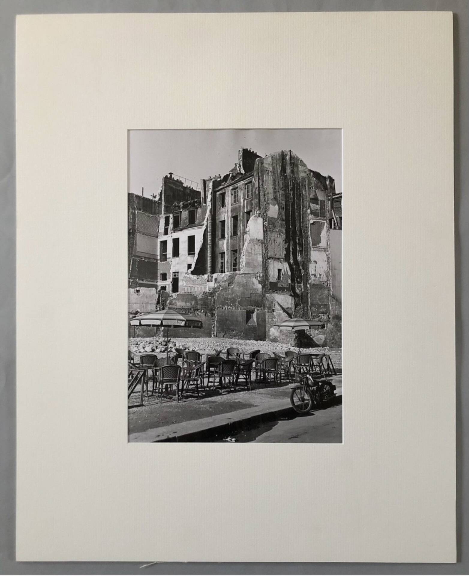 René-Jacques 1908-2003 photography silver print Paris post-war